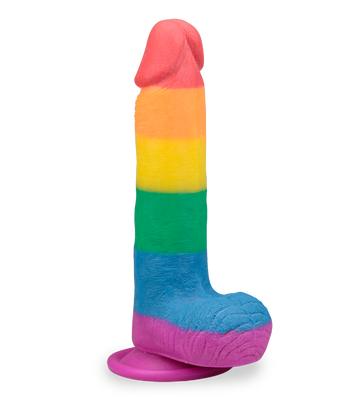 19 cm langer Saugnapf-Dildo Pride
