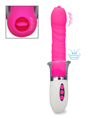 2-in-1-Vaginapumpe und Vibrator Eleven
