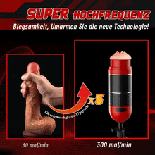 Laden Sie das Bild in den Galerie-Viewer, Tank 7 Stoßen Heizen Stimme Abnehmbarer 4 IN 1 Cup Masturbator