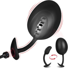 Laden Sie das Bild in den Galerie-Viewer, Neuer Aufblasbar Analplug Mit Magnetverschluss-System für Luftpumpe Sex Spielzeug für die Männer, Verstellbar Riesen Dildo Butt Plug Abnehmbarer, Sex Toys Anal Plug SM Sexspielzeug für Paare Frauen