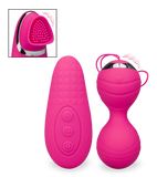 Vibrierende Liebeskugeln mit Vibrator-Fernbedienung