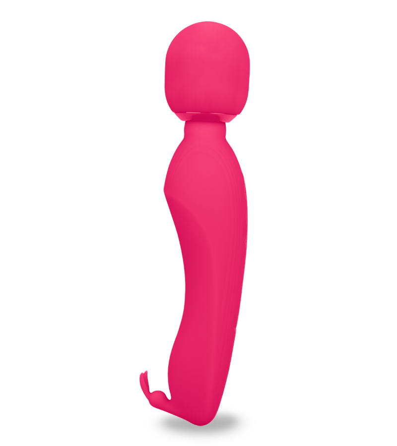 Wand Massager mit Rabbit Nirvana